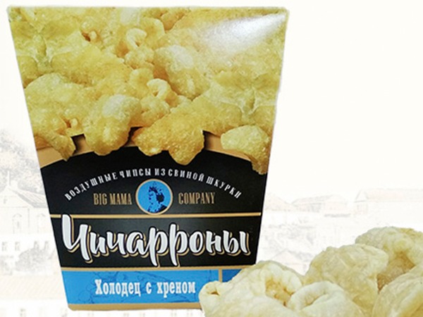 Чичарроны со вкусом холодца и хрена в Комсомольске-на-Амуре