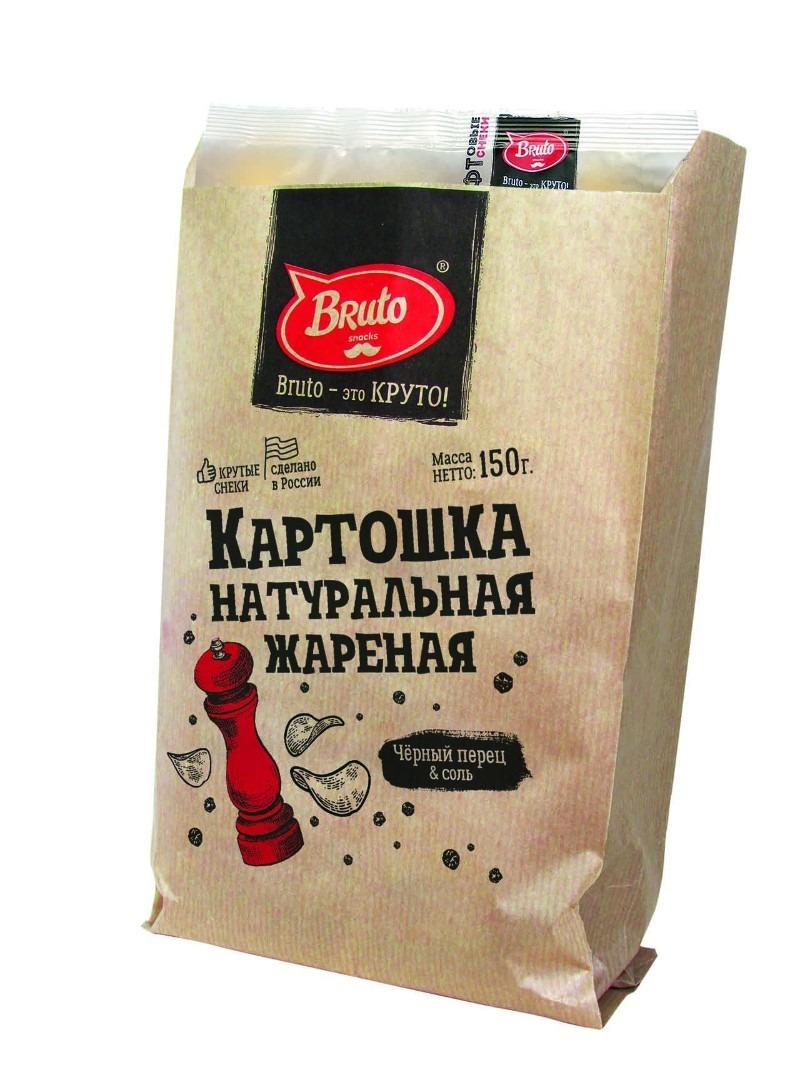 Картофель «Бруто» черный перец 130 гр. в Комсомольске-на-Амуре