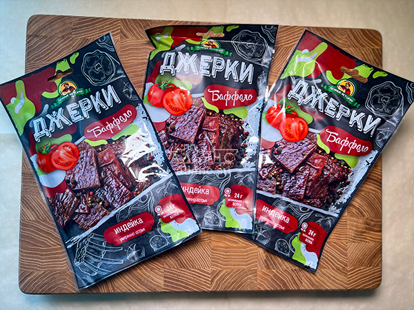 Джерки из индейки "Баффало" 45 гр. в Комсомольске-на-Амуре