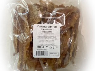 Ведро Ржаные гренки со вкусом Салями (1 кг): Минтай спинка широкая (МиЛара)