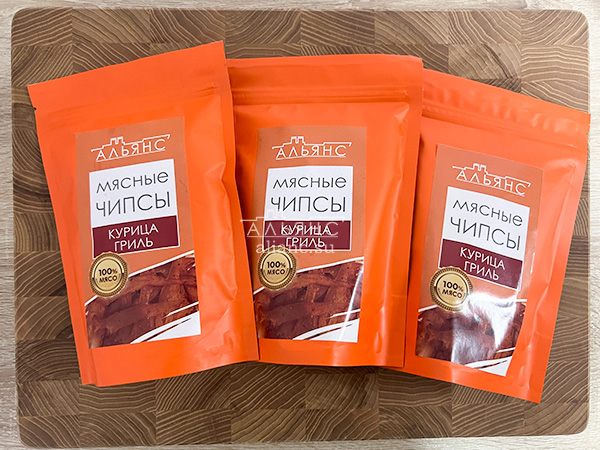 Мясо (АЛЬЯНС) вяленое курица "Гриль" 50 гр. в Комсомольске-на-Амуре