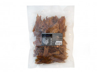 Кальмар кольца со вкусом Том Ям: Мясо (АЛЬЯНС) вяленое индейка с халапеньо (500гр)