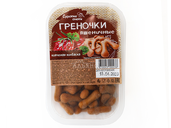 Сурские (ПШЕНИЧНЫЕ) Копченая колбаска (100 гр) в Комсомольске-на-Амуре