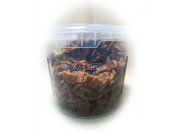 Гренки "ФЕДЮНИНСКИЕ" "Сало с горчицей" (ведро 900 гр.) в Комсомольске-на-Амуре