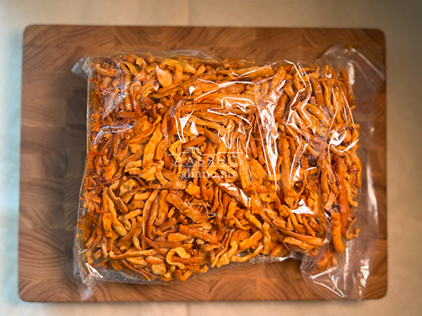 Нитка ЖАРЕНАЯ "Тайский перец" Oktobersnack 1 кг (сырный продукт) в Комсомольске-на-Амуре