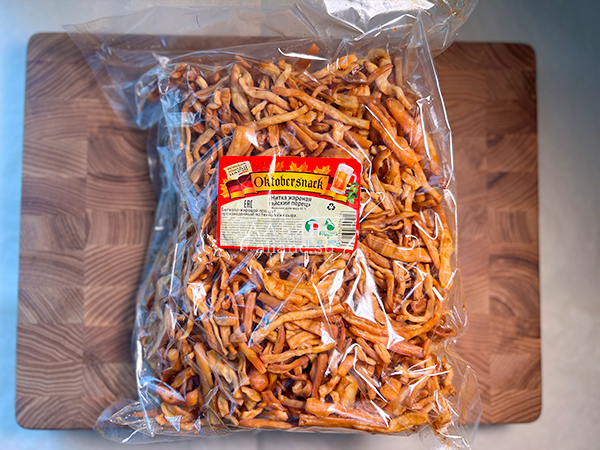 Нитка ЖАРЕНАЯ "Тайский перец" Oktobersnack 1 кг (сырный продукт) в Комсомольске-на-Амуре