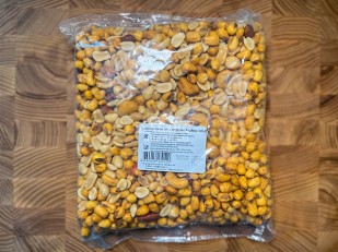 ФЛИНТ Гренки тайский перец: Ореховая смесь ж/с с кукурузой со вкусом 