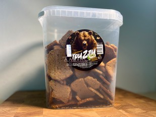 Картофель пай: Ведро Ржаные гренки со вкусом Сметана зелень (1 кг)