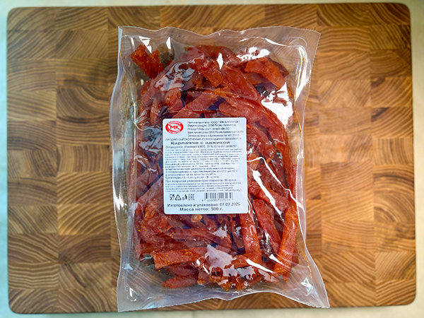 Продукт из мяса птиц "КАРПАЧЧО с АДЖИКОЙ" с/к "ООО БАЛТИКА" (Калининградская обл.) в Комсомольске-на-Амуре