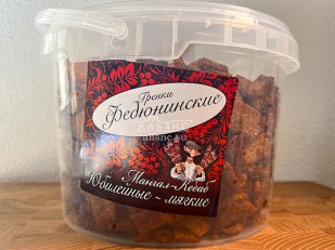 Сырный продукт ФЕРМЕРСКИЙ паутинка белая: Гренки 