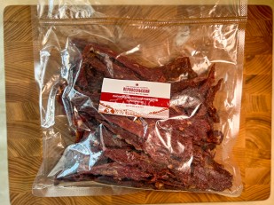 Чипсы из лаваша: Мясо СЛАЙСЫ из МРАМОРНОЙ ГОВЯДИНЫ с/к (0,5 кг)