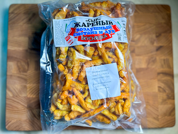 Жареный сыр "ВКУСНЯШКА" со вкусом сметаны и лука (500 гр) в Комсомольске-на-Амуре
