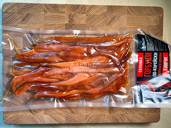 Горбуша соломка по-корейски в Комсомольске-на-Амуре