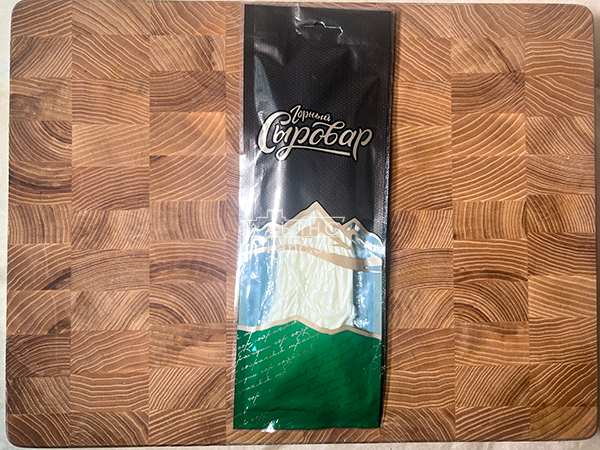 Сыр 60 гр ГОРНЫЙ СЫРОВАР (Паутинка белая с укропом и чесноком) в Комсомольске-на-Амуре