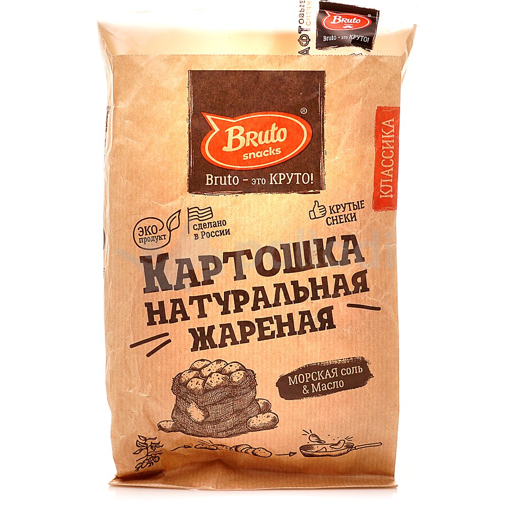 Картофель «Бруто» с солью 70 гр. в Комсомольске-на-Амуре